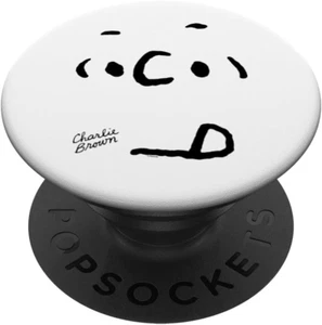 - Charlie Brown Face Adhesive Popgrip - Picture 1 of 12