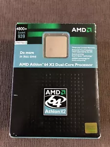 AMD Athlon 64 X2 Dual-Core Processor 4800+ ADA4800CDBOX Socket 939 2.40 GHz  2MB - Picture 1 of 9