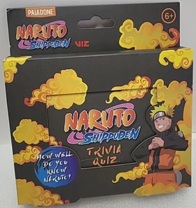 Naruto Shippuden Trivia Quiz Cards Paladone 50 Cards Instructions New In Box - Picture 1 of 9