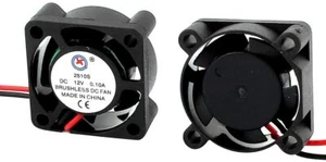 2 x DC Brushless Cooling Fan 12V 25mm x 25mm x 10mm 2510 2 pin 2.0 Connector New - Picture 1 of 1
