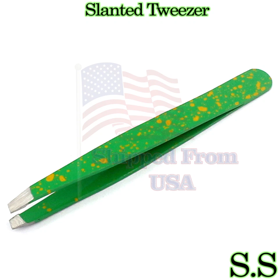 Новый красоты пинцет уникальные цвета и дизайны скошенный наконечник макияж инструмент для удаления волос - Изображение 1 из 1