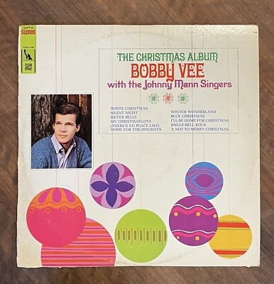 BOBBY VEE - The Christmas Album (12” Vinyl, SUM-1186) Sunset Records / Stereo - Image 1 of 4