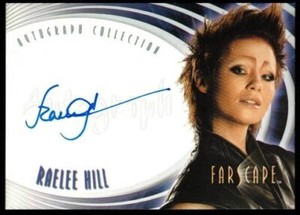 Farscape Through the Wormhole: Autograph Card A69 Raelee Hill as Sikozv 2004