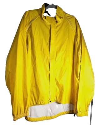 Chaqueta Abrigo de Lluvia Novara Cremallera Completa Bolsillo Trasero Ventilado Para Hombre Talla XXXL Foto 1 de 4