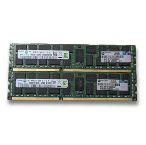 SAMSUNG 16GB (2X 8GB) PC3L-10600R DDR3 ECC SERVER MEMORY (3986) - Picture 1 of 1