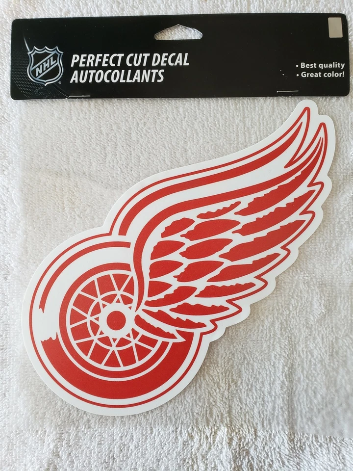 8x8 Detroit Red Wings NHL Hockey Vinyl Sticker Car Truck Window Laptop Decal - Image 1 of 1