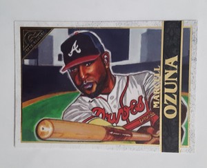 Marcell Ozuna~Atlanta Braves~2020 Topps Gallery #7