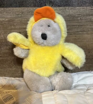 Starbucks Bearista Teddy Bear Duck Outfit 6th Edition 1999 - 9.5” Plush - Image 1 of 4