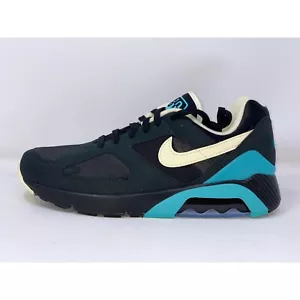 Nike Air Max 180 'Dusty Cactus' Black Sneakers, Size 9.5 BNIB FJ9259-001 - Picture 1 of 8