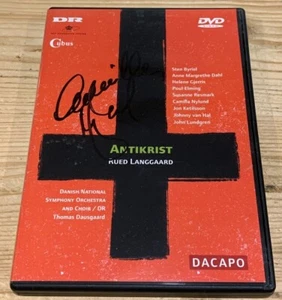 Signed CAMILLA NYLUND Rued Langgaard Antikrist THOMAS DAUSGAARD Dacapo DVD MINT - Foto 1 di 3