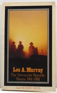 The Vernacular Republic Poems 1961-1981 by Les A Murray australian poetry bk PB - Picture 1 of 11
