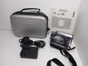 Hitachi DZ-MV5000E DVD Video Camera  Handycam Manual Tested - Picture 1 of 9