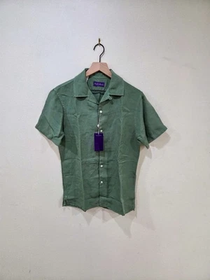 Ralph Lauren Purple Label Sea Spray Garment-Dyed Camp Shirt Men's Size Small - Image 1 of 4