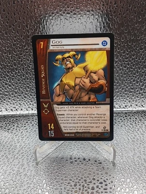 VS System TCG - Gog - Superman Set - Revenge Squad - 1st Ed - Image 1 of 4
