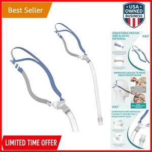 2-teiliges Ersatz-Set Airfit P10 Schlauchrahmen Kopfbedeckung bequeme Dichtung kein Lärm USA - Bild 1 von 10