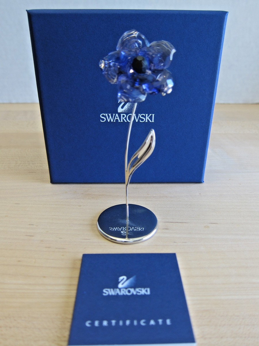 新品❣️希少品SWAROVSKI CRYSTAL FLOWER SWAROVSKI Crystal Authentic Crystal Flowers, Lotus
