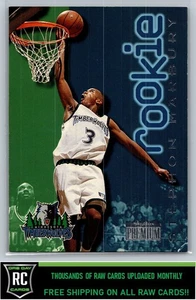 1996-97 SkyBox Premium Star Rubies Stephon Marbury #222 Minnesota Timberwolves - Picture 1 of 2