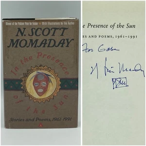 *Signed* In the Presence of the Sun - N. Scott Momaday (1st/1st) St. Martin 1992 - Picture 1 of 14