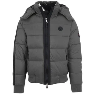 Chaqueta gris Plein Sport acolchada manga grabada - Imagen 1 de 2