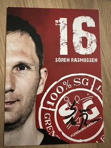 Sören Rasmussen , signierte Autogrammkarte, Handball, Dänemark - Bild 1 von 1