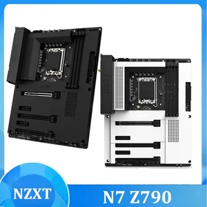 NZXT N7 Z790 Black/White Motherboard ATX Z790 Chipset DDR5 - Picture 1 of 12