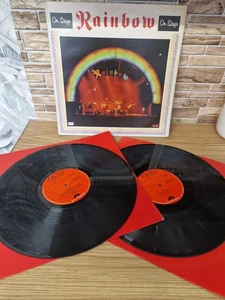 Rainbow - On Stage - Double LP Album Gatefold Record, Vinyl Is In EX Condition - Picture 1 of 24