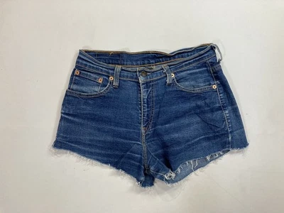 LEVI’S 586 REWORKED DENIM Shorts - W31 - Blue - Great Condition - Women’s - Image 1 of 4