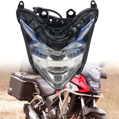 Motorcycle Headlight Assembly Fits Honda CB500X/F 2016-2021 CB/CBR650F 2017-2021 - Image 1 of 4