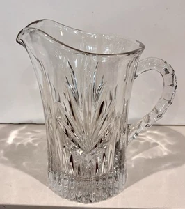 Heavy 1 Quart Pitcher 24% Lead Crystal by Princess House, W Germany Wheat Sheaf - Picture 1 of 5