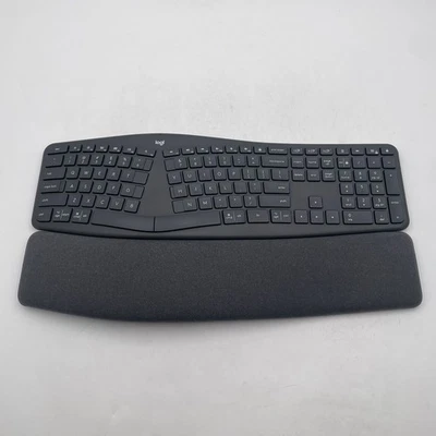 Teclado Qwerty ergonómico inalámbrico Logitech ERGO K860 - Teclado dividido Foto 1 de 4