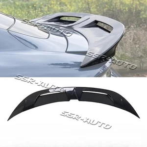 For 2020-2024 Porsche Taycan CM Style Real Carbon Fiber Rear Trunk Spoiler Wing - Foto 1 di 9