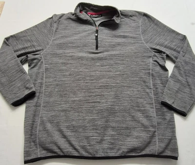 Avalanche Outdoor Supply Company Hombre Gris 1/4 Cremallera Jersey Sudadera Talla XXL Foto 1 de 4