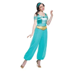 Women'S Deluxe Aladdin Jasmine Costume - Large - Adult Halloween Costume - Picture 1 of 12