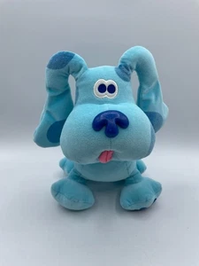 Blue's Clues 10'' Blue Plush Dog Eden Viacom Blues Puppy Dog Tongue Vintage - Picture 1 of 11