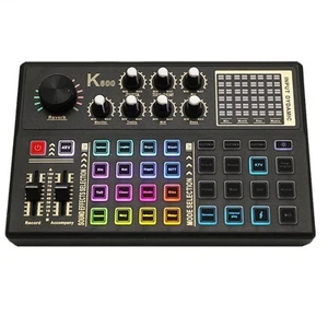 Live-Soundkarte und Audio-Interface-Soundboard mit Mehreren DJ-Mixer-Effekt5103 - Photo 1/6