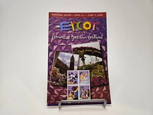 Disney Epcot Flower and Garden Festival Guide Brochure April 21 - June 11, 2006 - Picture 1 of 4