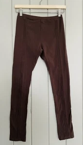 NWT Eliane et Lena Paris Wita Leggings 14A Taupe Brown Skinny Pull-On Girls NEW - Picture 1 of 7