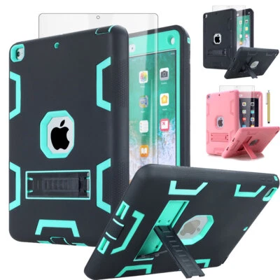 Funda para iPad 6ta 5ta Generación 9.7" Antigolpes Resistente Cubierta + Protector de Pantalla Foto 1 de 4