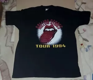 Vintage Rolling Stones Voodoo Lounge 1994 Tour T-Shirt Size XL NICE! - Picture 1 of 6