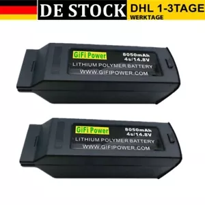 2 Stück 8050mAh 4S 14,8V Li-Ion Akku für YUNEEC Typhoon H Drohne Ersatzakku - Bild 1 von 7