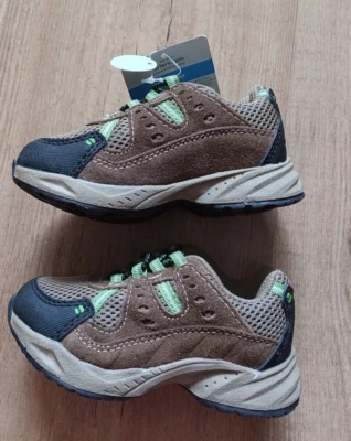 New Carters Toddler Triunfo-C Shoes Brown Genuine Suede & Textile Mesh Size 6M - Image 1 of 4