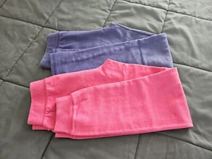 Hanes Girls' Fleece Pants Lot of 2 Pink Purple Size L ( 10/12 ) - Picture 1 of 8