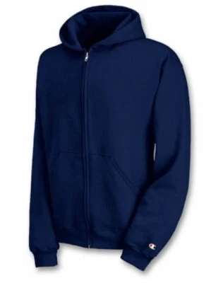 Champion Youth Double Dry Action Fleece Full Zip Hood S890 - Image 1 of 4