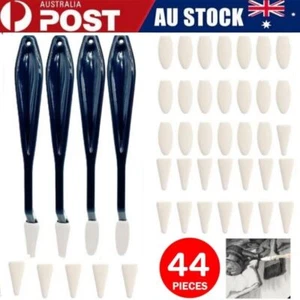 4Pcs Paper Art Blenders Sketch Drawing Tool Blending Stumps with 40 Sponge Heads - Picture 1 of 6