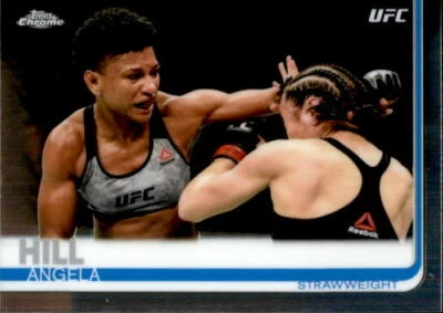 Angela Hill 2019 Topps Chrome UFC Card #72 - Image 1 of 2