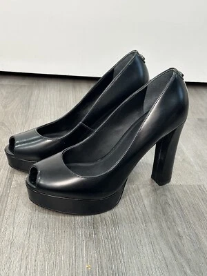 Guess Soza женщин кожаный заглянуть носок каблуки размер 8,5 романтический Corpcore праздник новый без ЯРЛЫКОВ - Изображение 1 из 4