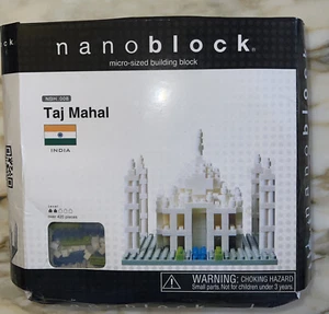 Nanoblock Taj Mahal 420 Pieces Micro Building Blocks Brand NIB NBH 008 - Picture 1 of 5