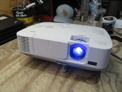 NEC NP-M311X LCD Projector 3100 Lumens HDMI XGA 2062 Used Lamp Hours M311X - Image 1 of 4