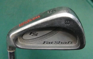 Left Handed Wilson Fat Shaft 5 Iron Regular Steel Shaft Lamkin Grip - Picture 1 of 4