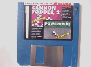 59167 Disk 45 Amiga Power - Cannon Fodder 2 / Powerdrive - Commodore Amiga ()  - Picture 1 of 1